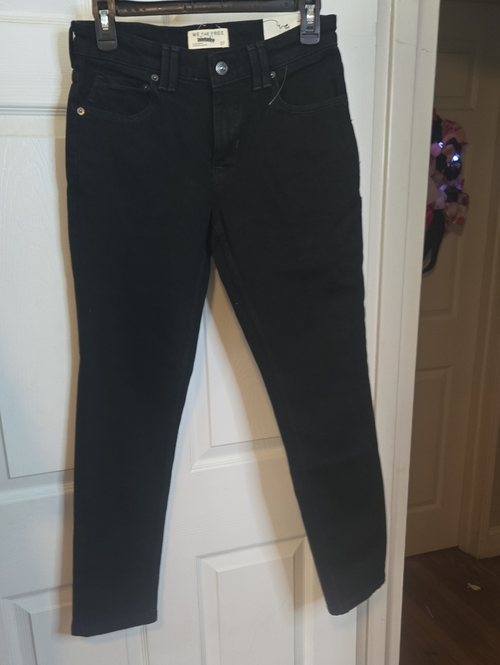 We The Free High-Rise Black Skinny Jeans